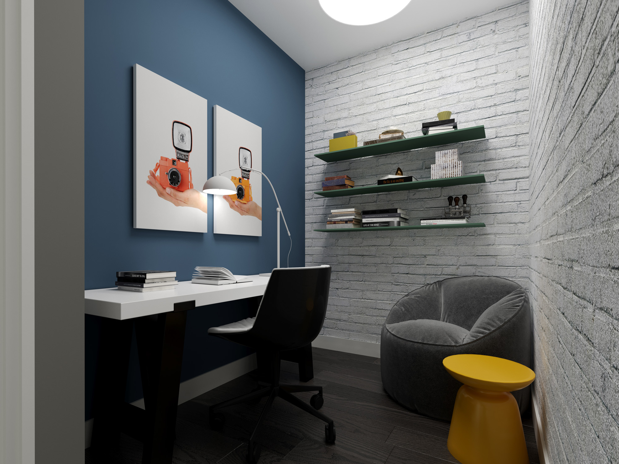 Interior Rendering - Office / Den by Tridel Bloor Promenade Condos