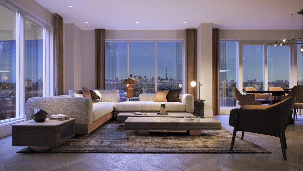 Living Room Rendering